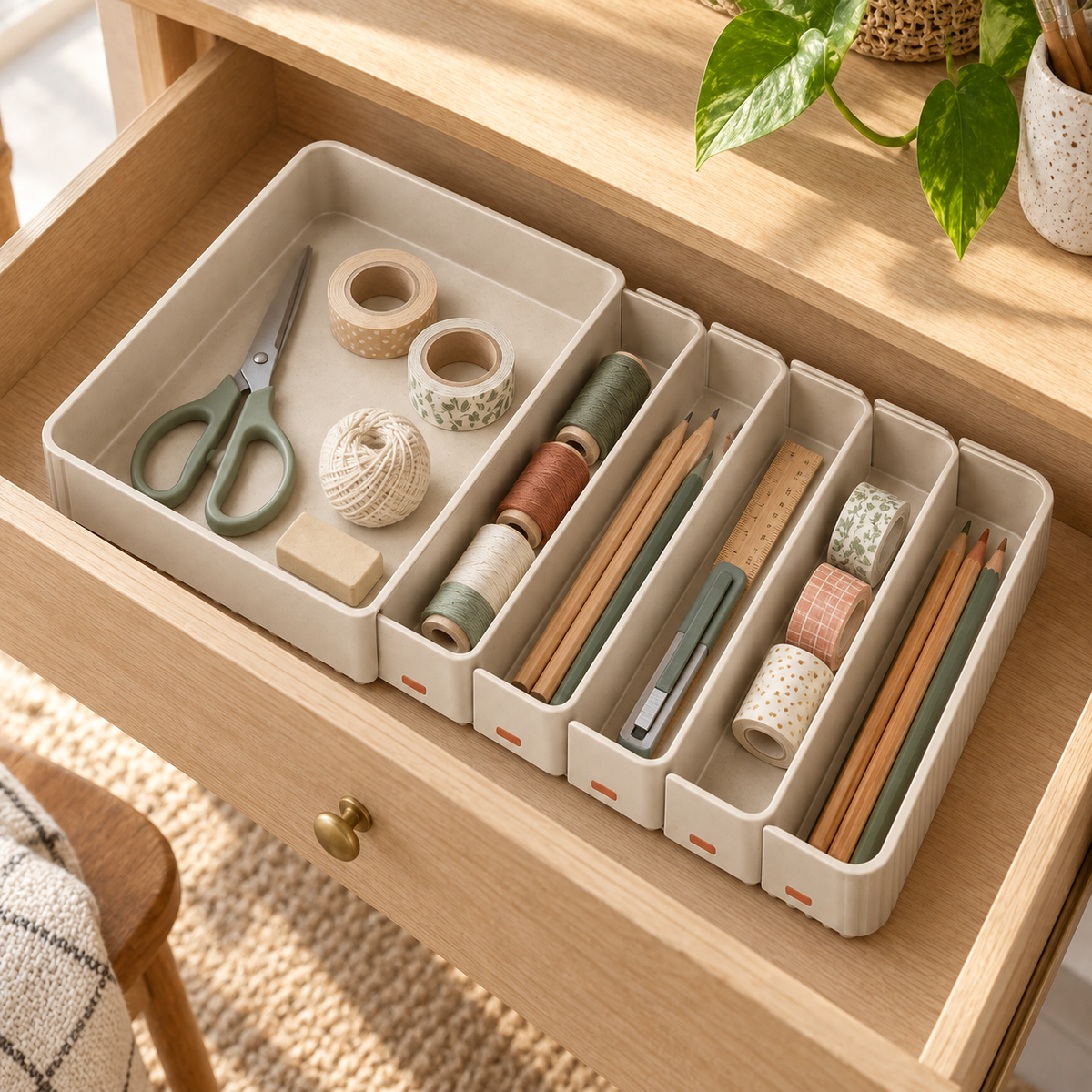 Organiseur Ligne Claire Extensible