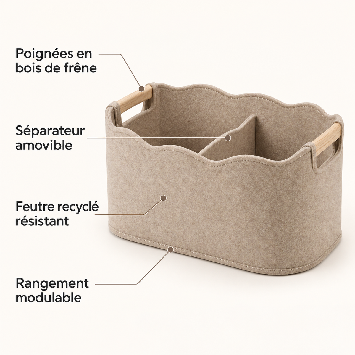 Panier Ondée Modulaire