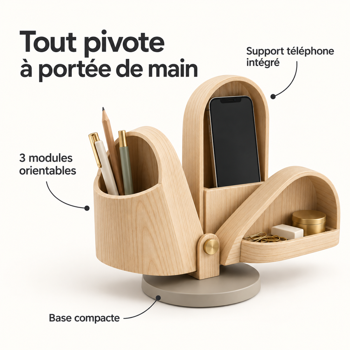 Organiseur Arche Pivotante